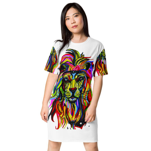 Judah's Lion T-shirt dress