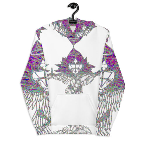 White Anti-Tetra Unisex Hoodie