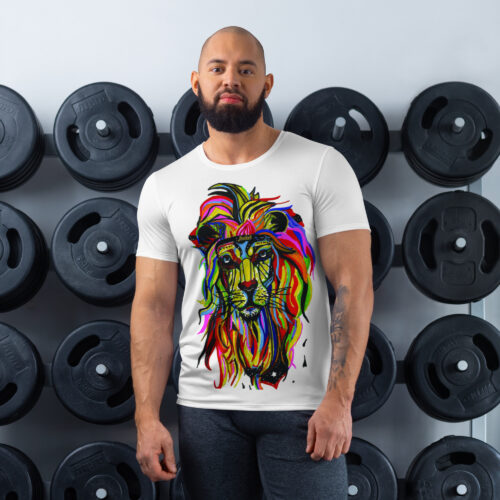 All-Over Print Men's Athletic T-shirt