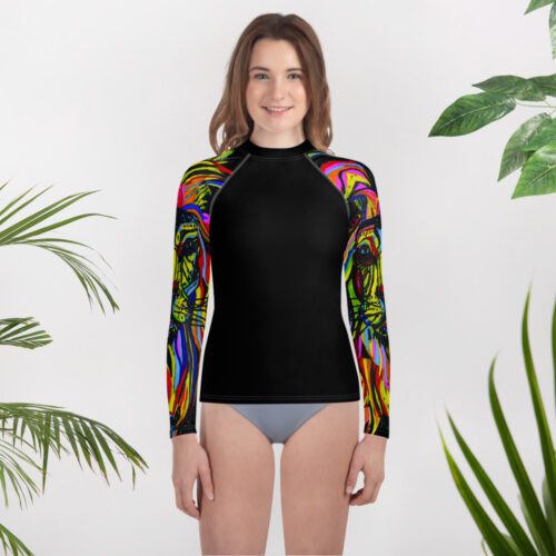 Judah's Lion Original Youth Rash Guard