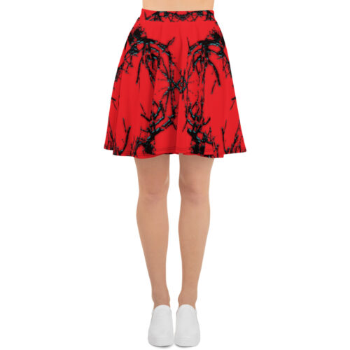 Ink Tree Red Skirt