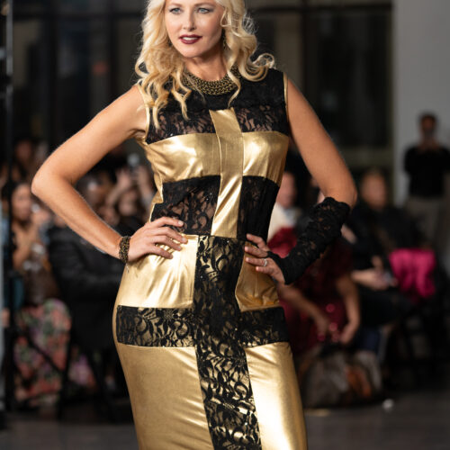 Goddess Cross Gown